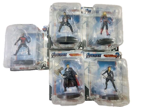 アベンジャーズエンドゲーム Happyくじ フィギュアコレクション MARVEL ハッピーくじ アントマン キャプテンアメリカ