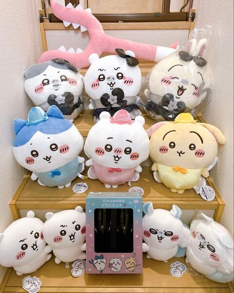ちいかわ 11点 セール価格 & おまけつき(サスマタ) ハチワレ モモンガ ちいかわ うさぎ