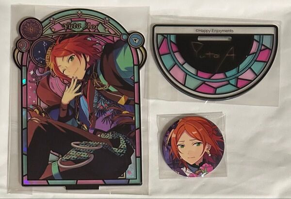 あんスタ ゆうた アクスタ 缶バッジ