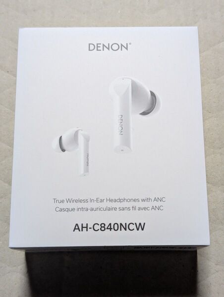 DENON AH-C840NCW ワイヤレスイヤホン