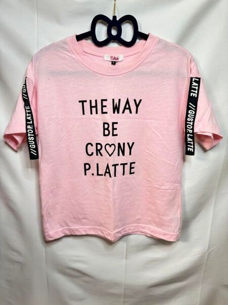 PINK-latte ピンクラテ Tシャツ ピンク 160cm S 半袖
