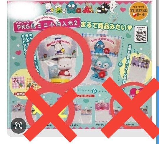サンリオキャラクターズ PKG風ミニ小物入れ 2 ポチャッコ