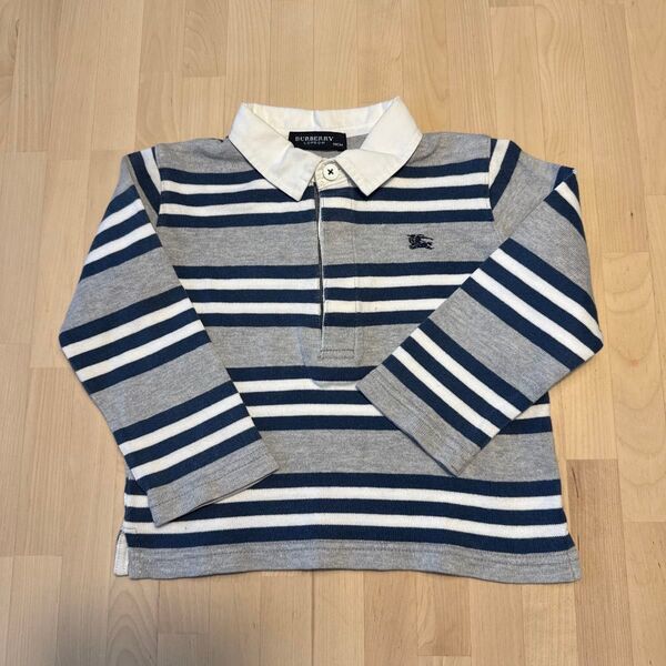 Burberry ストライプ ポロシャツ 90㎝