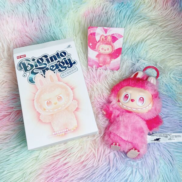 新品 Labubu Big into Energy ぬいぐるみ POPMART