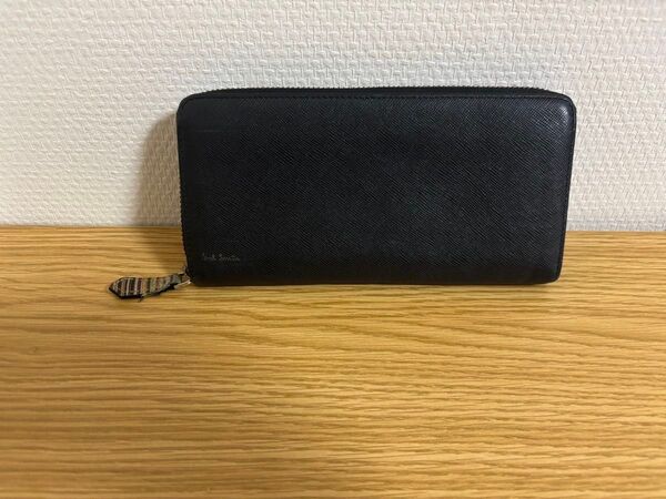 Paul Smith ポールスミス 長財布 黒ラウンドファスナー