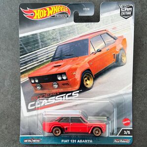 【新品未開封】ホットウィール プレミアム モダンクラシックス フィアット 131 アバルト