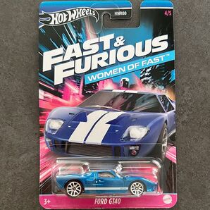 【新品未開封】ホットウィール ワイルドスピード ウーマン オブ ファスト フォード GT40