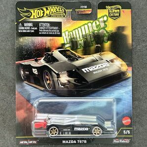 【新品未開封】ホットウィール プレミアム カーカルチャー ハンマー ドロップ マツダ 787B レーシング
