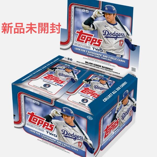 MLB 2025 TOPPS SERIES 2 JUMBO BASEBALL box 大谷翔平 トップス 佐々木朗希 サイン