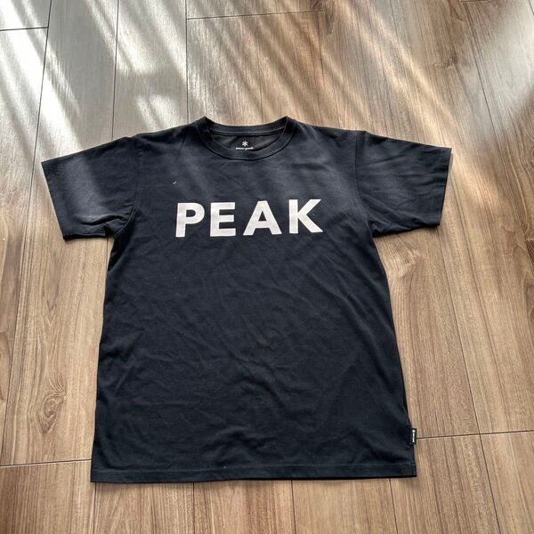 snow peak Tシャツ ブラック
