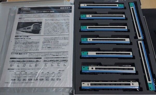 TOMIX 98337 98338 485系 3000番台 上沼垂色 はくたか 基本 増結 9両セット値下げ×