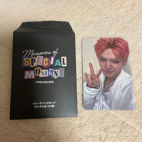 TREASURE ヨシ specialmoment トレカ POPUP