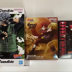 NARUTO-ナルト- フィギュア 3体セット Grandista VIBRATION STARS EFFECTREME