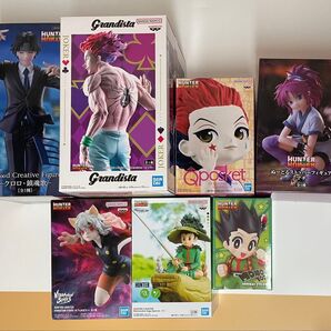 HUNTER×HUNTER 7種セット クロロ、ヒソカ、マチ、ゴン、、ネフェルピトー