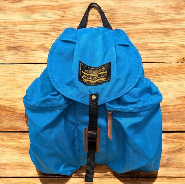 Eddie Bauer エディーバウアー ナイロン リュック 90s ブルー 青 Vintage ヴィンテージ ビンテージ