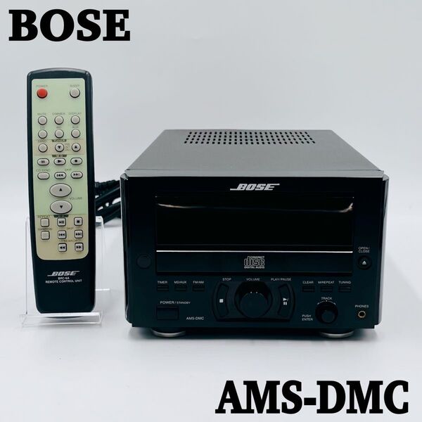 BOSE AMS-DMC CDプレーヤー内蔵 チューナーアンプ リモコン 現状品