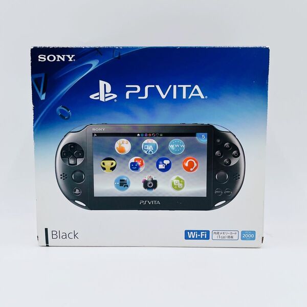 【超美品】PS VITA PCH-2000 ZA11 ブラック Wi-Fiモデル