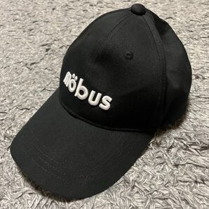 キャップ 帽子 ブラック ロゴ mobus モーブス ファッション