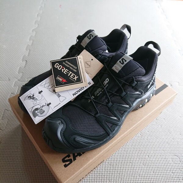 SALOMON サロモン XA PRO 3D ゴアテックス 23.5 ㎝ シューズ GORETEX ブラック スニーカー