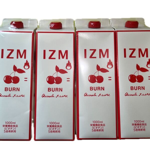 IZM 酵素ドリンク BURN ACEROLA アセロラ 4本セット
