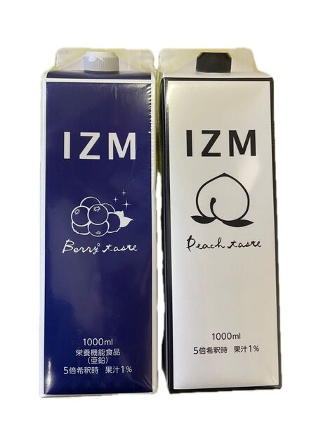 IZM 酵素ドリンク ピーチ ベリーベリー 2本セット