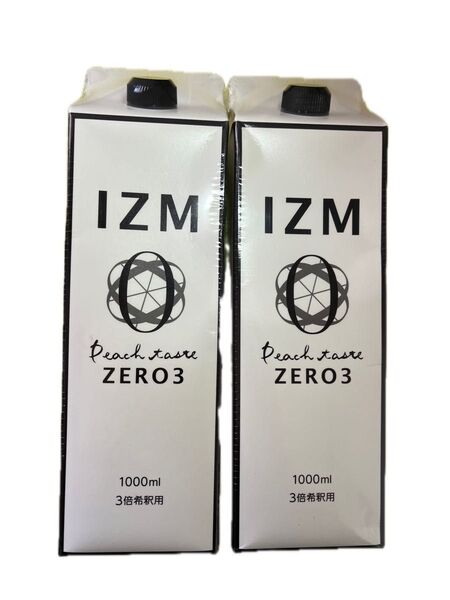 IZM 酵素ドリンク ZERO3 ゼロスリー 2本セット