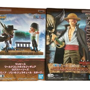 ワンピース ワーコレ シャンクス ゾロ vsミホーク フィギュア未開封ワンピース ワールドコレクタブルフィギュア ログストーリーズ