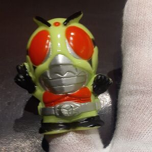 仮面ライダー 指人形 二個 スカイライダー 2号 ?