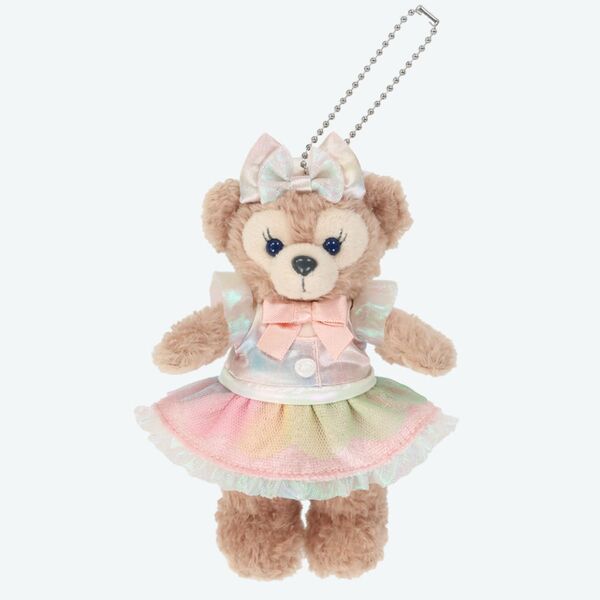 シェリーメイぬいぐるみバッジディズニーシーステラルーTDSダッフィーフレンズ20周年カラフルハピネスキーホールダーピンカチューシャ