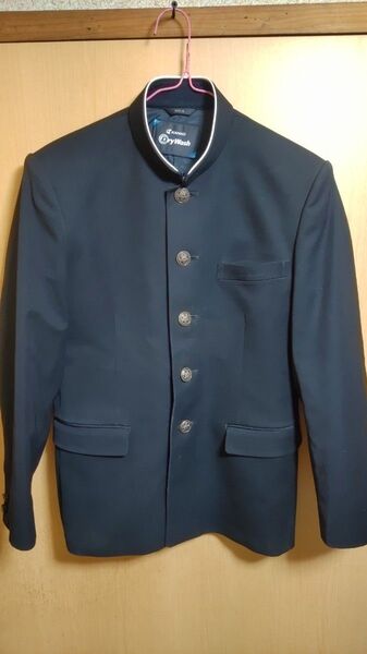 KANOKO 黒の学生服上着ラウンドカラー160A
