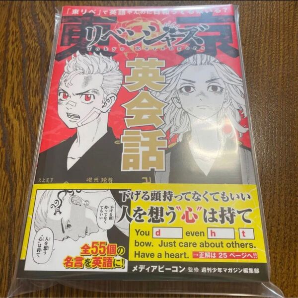 東京リベンジャーズ 東京卍リベンジャーズ 東リべ 英会話 英語学習 音声データ付き 原作絵 和久井健 佐野万次郎 花垣武道