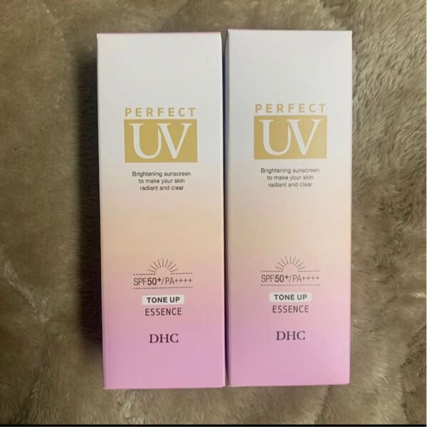 DHC パーフェクトUV トーンアップエッセンス 80g 日やけ止め美容液 2本