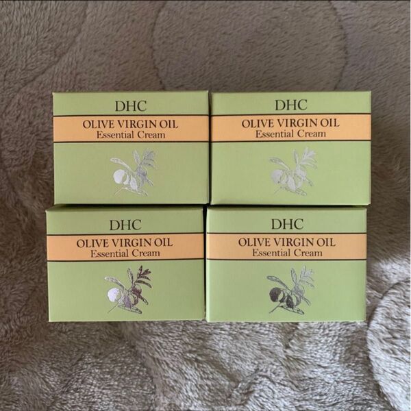 DHC オリーブバージンオイル エッセンシャルクリーム 50g 4個