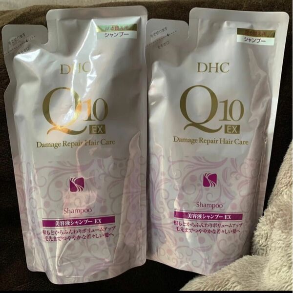DHC Q10美容液シャンプー EX 400mL 詰め替え 2袋