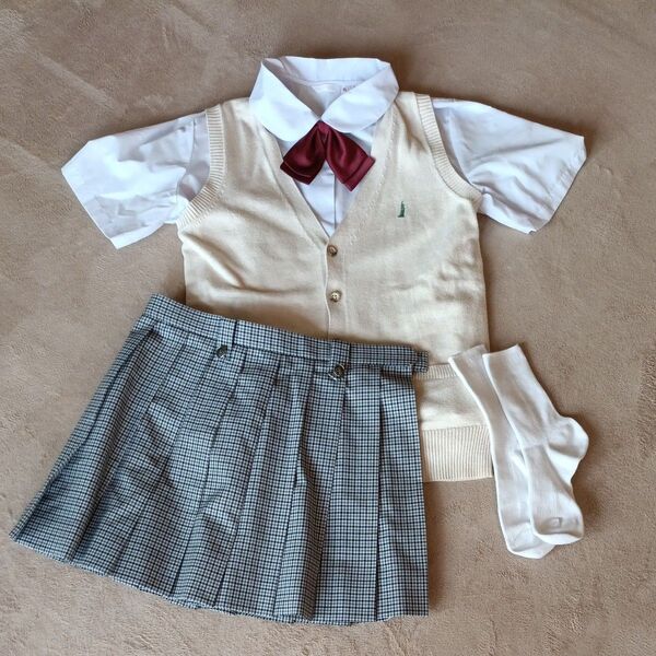 女装コスプレ 高校女子ミニスカート夏服