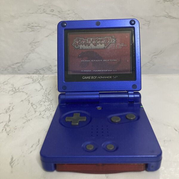 ゲームボーイアドバンスSP ブルー 動作確認済み