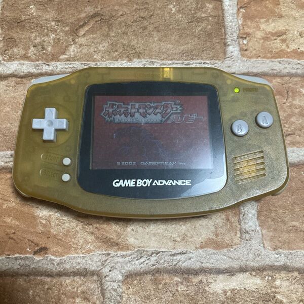 ゲームボーイアドバンス クリアイエロー 動作確認済み