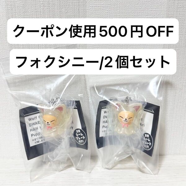 【新品未開封】SKZOO めじるしアクセサリー スキズ ガチャガチャ StrayKids フォクシニー 2個セット