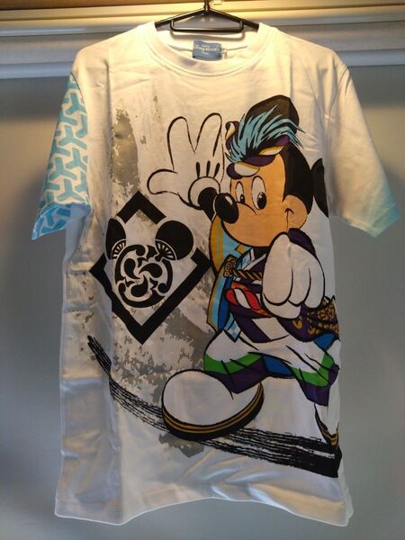 ディズニーリゾート ミッキーマウス Tシャツ 和風デザイン 2016 夏祭り