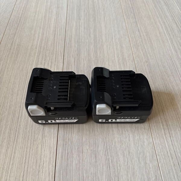 【ジャンク品】日立 HiKOKI BSL1460B 互換 バッテリー 電池残量表示付き 2個