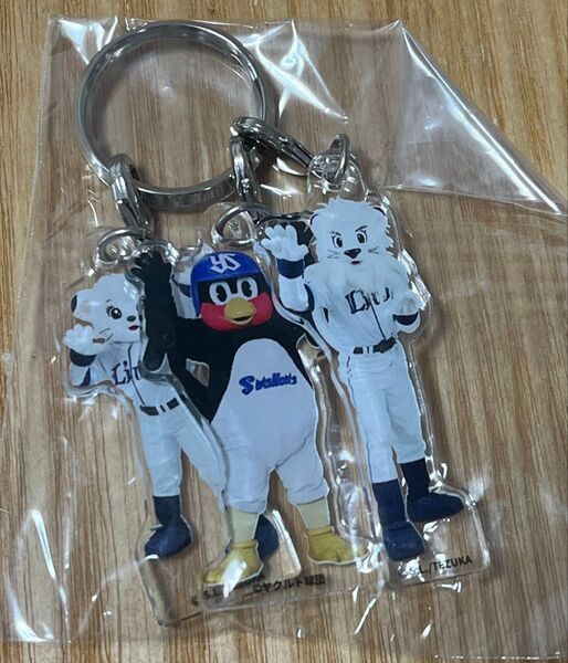 ヤクルトスワローズ つば九郎 レオ ライナ キーホルダー