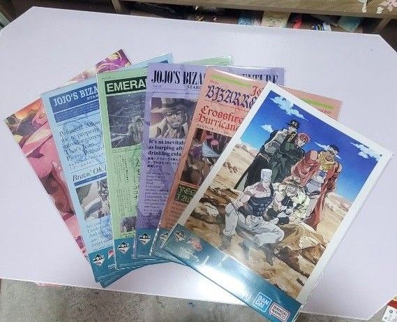 一番くじ ジョジョの奇妙な冒険 STARDUST CRUSADERS + クリアポスター