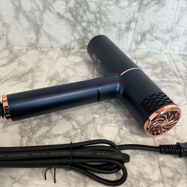 新品 ドライヤー 大風量速乾 【サロン専用】 1500W 高濃度マイナスイオン 青