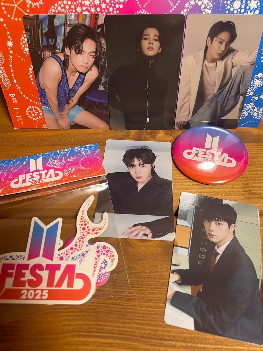 ボラへセット /BTS FESTA army zone トレ カ カプセル BTS 2025 FESTA ARMY ZONE カプセルアルバム 購入特典 トレカ