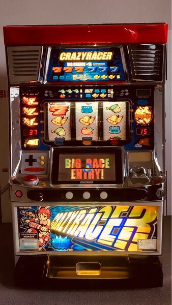 ◇◆クレイジーレーサー 実機◆◇メーシー 4号機◆◇ パチスロ パチンコ 自宅配送