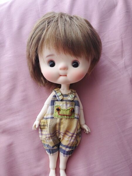 qbaby風 海外 bjd ドール dayuanbao風 ウィッグ付き