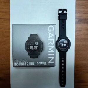 GARMIN ガーミン iNstinct 2 Dual Power 美品 Suica 別ベルト2本付き