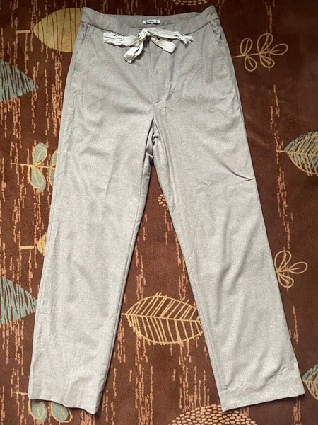 美品【AURALEE】WOOL FULLING FLANNEL SLACKS