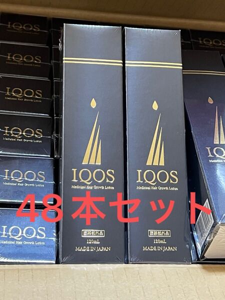 48本セット IQOS イクオス 薬用育毛剤 育毛剤 発毛促進 抜け毛予防 120ml