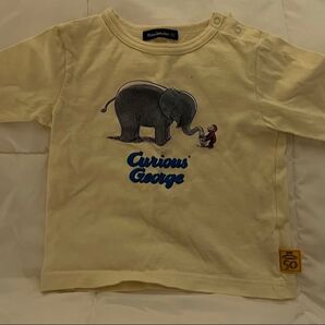 おさるのジョージ Curious George 長袖Tシャツ 90